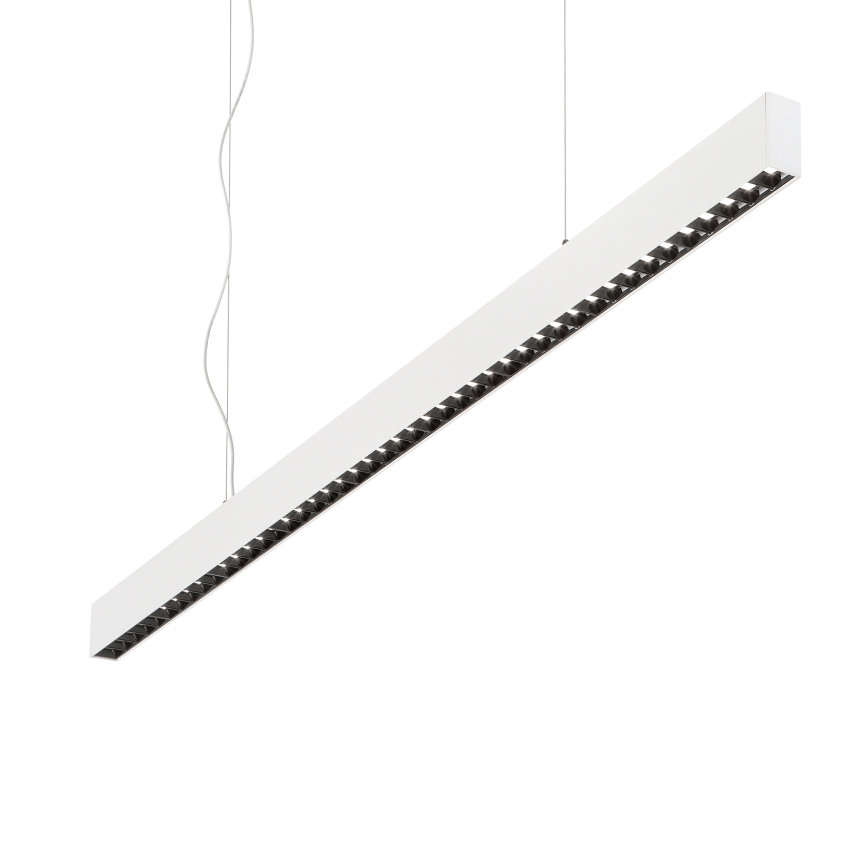 Ideal Lux - Κρεμαστό LED φωτιστικό OFFICE με καλώδιο, 30W/230V, 4000K, CRI 90, λευκό
