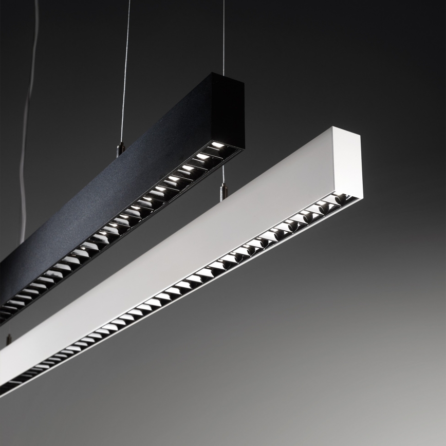 Ideal Lux - Κρεμαστό LED φωτιστικό OFFICE με καλώδιο, 30W/230V, 4000K, CRI 90, λευκό