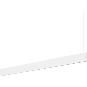Ideal Lux - Κρεμαστό LED φωτιστικό σε καλώδιο STEEL LED/24W/230V 3000K CRI 90 120 cm λευκό