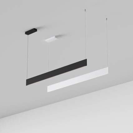 Ideal Lux - Κρεμαστό LED φωτιστικό σε καλώδιο STEEL LED/24W/230V 3000K CRI 90 120 cm λευκό