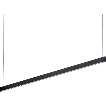 Ideal Lux - κρεμαστό LED φωτιστικό με καλώδιο DESK WIDE LED/36W/230V CRI 90 120 cm μαύρο