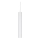 Ideal Lux - Κρεμαστό LED φωτιστικό με καλώδιο LOOK 1xGU10/7W/230V CRI 90 διάμ. 6 cm λευκό