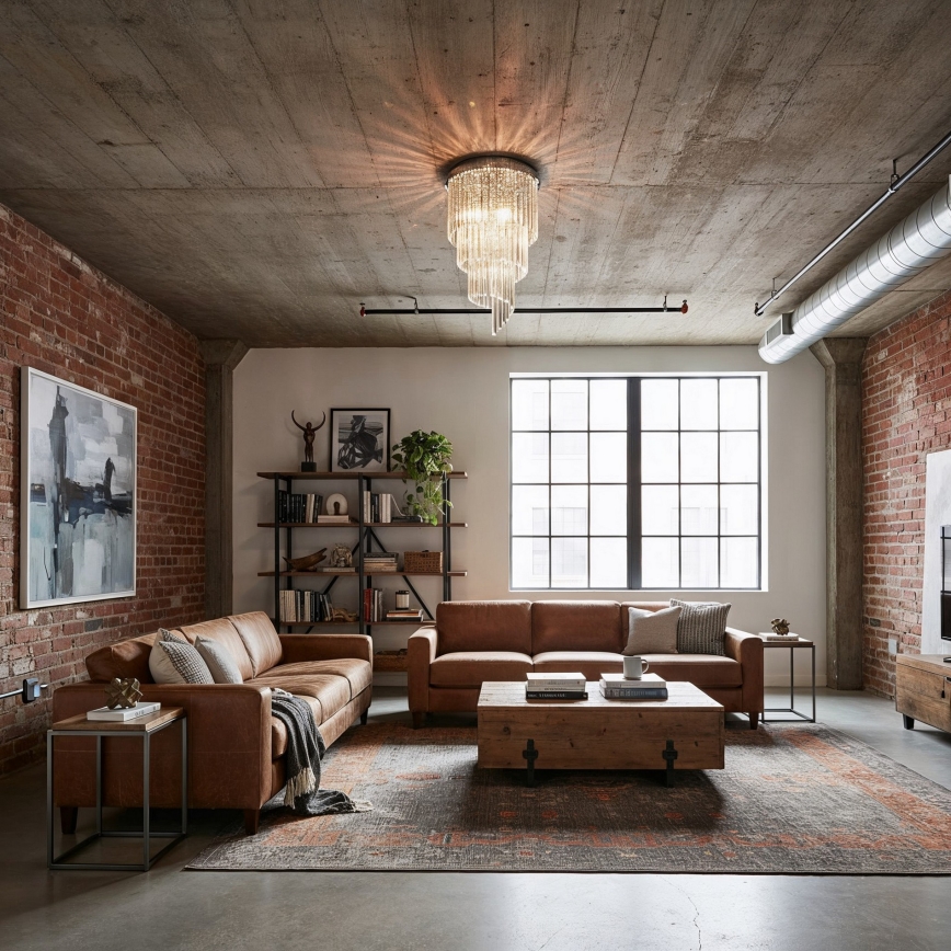 Ideal Lux - Κρυστάλλινη πλαφονιέρα οροφής CARLTON 8xE14/40W/230V διάμετρος 40 cm γυαλιστερό χρώμιο