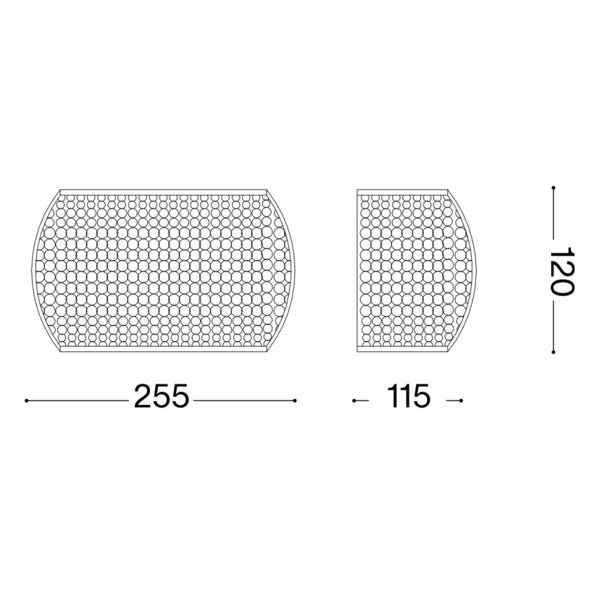 Ideal Lux - Κρυστάλλινο φωτιστικό τοίχου LED PASHA 3xG9/3W/230V γυαλιστερό χρώμιο