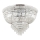Ideal Lux - Κρυστάλλινο φωτιστικό οροφής DUBAI 24xE14/28W/230V διάμετρος 78 cm γυαλιστερό χρώμιο