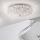 Ideal Lux - Κρυστάλλινο φωτιστικό οροφής LED KING 9xG9/3W/230V διάμετρος 53,5 cm γυαλιστερό χρώμιο
