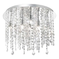 Ideal Lux - Κρυστάλλινο φωτιστικό οροφής LED ROYAL 8xG9/3W/230V διάμετρος 40 cm γυαλιστερό χρώμιο
