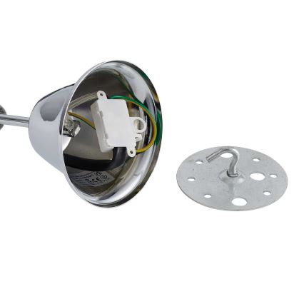 Ideal Lux - Κρυστάλλινο κρεμαστό φωτιστικό οροφής  FLORIAN 18xE14/40W/230V διάμετρος 86 cm διαφανή