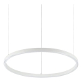 Ideal Lux -  Κρεμαστό φωτιστικό οροφής LED ORACLE SLIM LED/32W/230V 3000K διάμετρος 50 cm λευκό