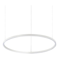Ideal Lux -  Κρεμαστό φωτιστικό οροφής LED ORACLE SLIM LED/38W/230V 3000K διάμετρος 70 cm λευκό