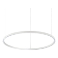 Ideal Lux -  Κρεμαστό φωτιστικό οροφής LED ORACLE SLIM LED/38W/230V 4000K διάμετρος 70 cm λευκό