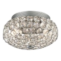 Ideal Lux - Κρυστάλλινο φωτιστικό οροφής LED KING 3xG9/3W/230V διάμετρος 25,5 cm γυαλιστερό χρώμιο