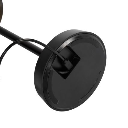 Ideal Lux - LED Αφής Ρυθμιζόμενο Φωτιστικό LOLITA LED/2,8W/5V 2200 mAh IP54 μαύρο