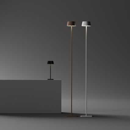 Ideal Lux - LED εξωτερικό φωτιστικό αφής με ρύθμιση φωτεινότητας PURE LED/1,5W/3,7V 2200 mAh CRI 90 IP54 μαύρο
