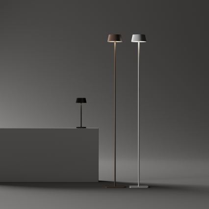 Ideal Lux - LED εξωτερικό επιτραπέζιο φωτιστικό με αφής και ρύθμιση φωτεινότητας PURE LED/1,5W/3,7V 2200 mAh CRI 90 IP54 καφέ
