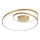 Ideal Lux - LED Dimmable φωτιστικό οροφής OZ LED/48W/230V διάμετρος 60 cm CRI 90 χρυσό