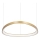 Ideal Lux - Led Dimmable κρεμαστό φωτιστικό οροφής GEMINI LED/48W/230V διάμετρος 61 cm CRI 90 χρυσό