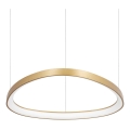 Ideal Lux - Led Dimmable κρεμαστό φωτιστικό οροφής GEMINI LED/48W/230V διάμετρος 61 cm CRI 90 χρυσό