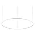Ideal Lux - Led Dimmable κρεμαστό φωτιστικό οροφής ORACLE SLIM LED/76W/230V 3000K διάμετρος 150 cm λευκό