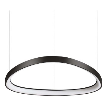 Ideal Lux - Led Dimmable κρεμαστό φωτιστικό οροφής GEMINI LED/48W/230V διάμετρος 61 cm CRI 90 μαύρο