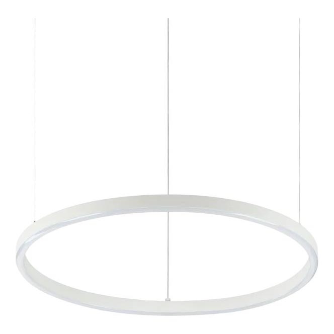 Ideal Lux - Led Dimmable κρεμαστό φωτιστικό οροφής ORACLE SLIM LED/28W/230V 4000K διάμετρος 50 cm CRI 90 λευκό