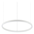 Ideal Lux - Led Dimmable κρεμαστό φωτιστικό οροφής ORACLE SLIM LED/29W/230V 3000K διάμετρος 50 cm λευκό