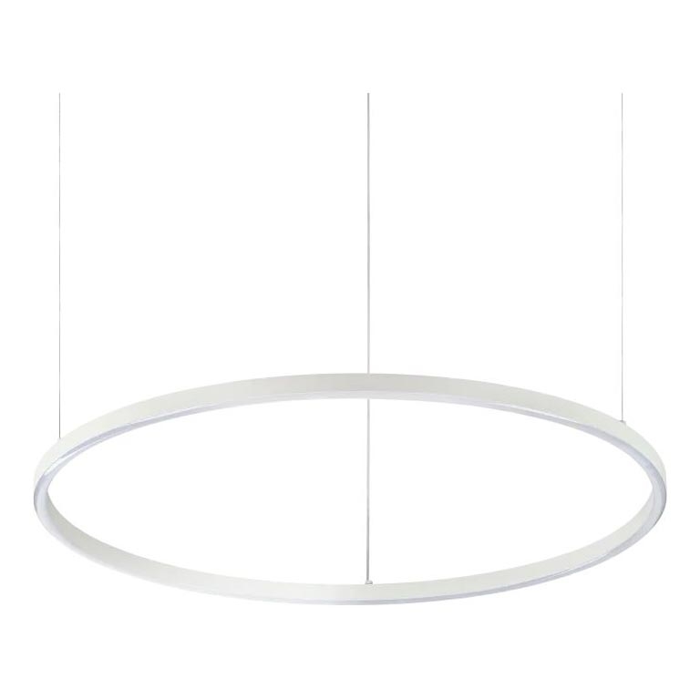 Ideal Lux - Led Dimmable κρεμαστό φωτιστικό οροφής ORACLE SLIM LED/40W/230V 4000K διάμετρος 70 cm CRI 90 λευκό