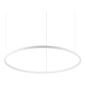 Ideal Lux - Led Dimmable κρεμαστό φωτιστικό οροφής ORACLE SLIM LED/43W/230V 3000K διάμετρος 90 cm λευκό