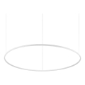 Ideal Lux - Led Dimmable κρεμαστό φωτιστικό οροφής ORACLE SLIM LED/83W/230V 4000K διάμετρος 150 cm CRI 90 λευκό