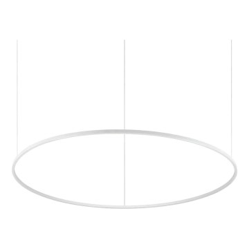 Ideal Lux - Led Dimmable κρεμαστό φωτιστικό οροφής ORACLE SLIM LED/83W/230V 4000K διάμετρος 150 cm CRI 90 λευκό