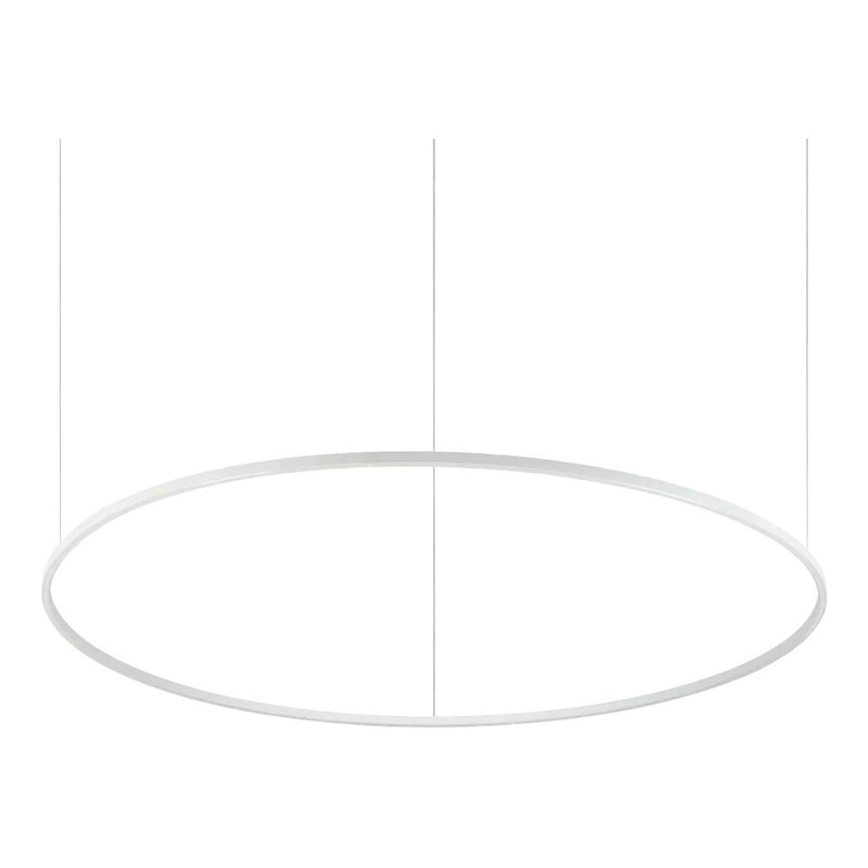 Ideal Lux - Led Dimmable κρεμαστό φωτιστικό οροφής ORACLE SLIM LED/83W/230V 4000K διάμετρος 150 cm CRI 90 λευκό