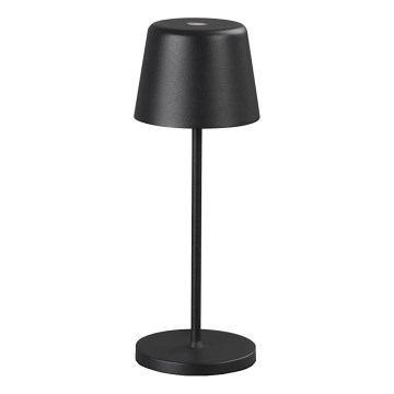 Ideal Lux - LED Dimming αφής Εξωτερικού χώρου Επιτραπέζιο φωτιστικό CUTE LED/2,5W/3,7V USB 2200-2700K IP65 μαύρο