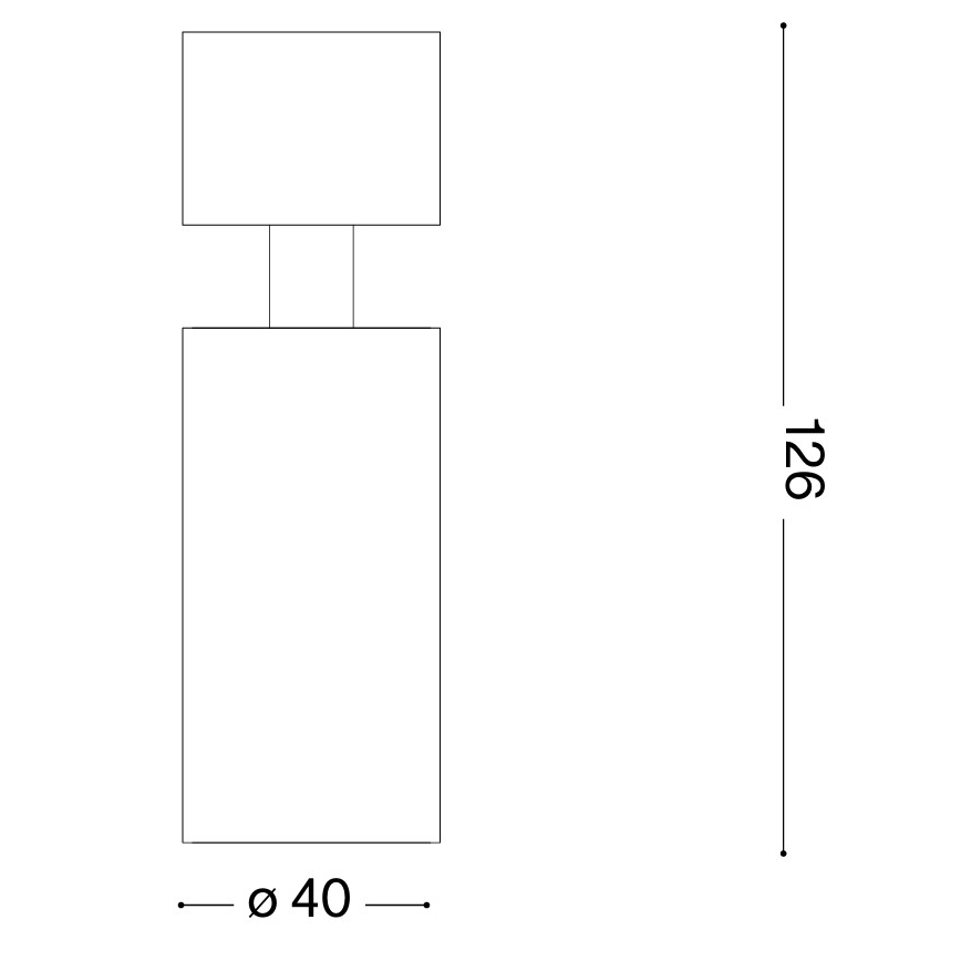 Ideal Lux - LED φωτιστικό σποτ DYNAMITE 1xGU10/7W/230V CRI 90 λευκό
