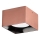 Ideal Lux - LED φωτιστικό σποτ SPIKE 1xGX53/9W/230V 10x10 cm χάλκινο