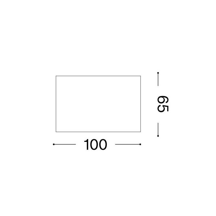 Ideal Lux - LED φωτιστικό σποτ SPIKE 1xGX53/9W/230V 10x10 cm χάλκινο