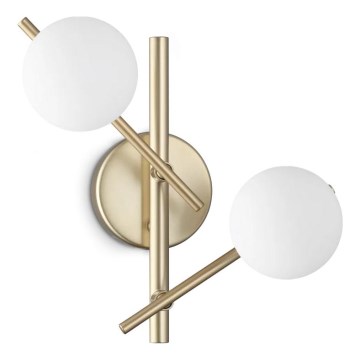 Ideal Lux - LED φωτιστικό τοίχου ATLAS 2xG9/3W/230V χρυσό