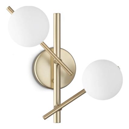 Ideal Lux - LED φωτιστικό τοίχου ATLAS 2xG9/3W/230V χρυσό