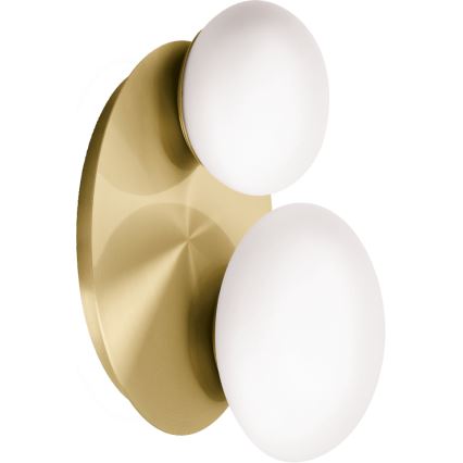 Ideal Lux - LED φωτιστικό τοίχου NINFEA 2xG9/3W/230V χρυσό
