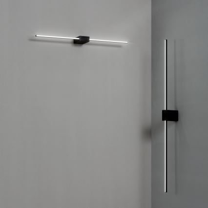 Ideal Lux - LED φωτιστικό για πίνακα THEO LED/12W/230V 75 cm CRI 90 μαύρο