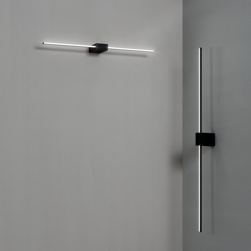 Ideal Lux - LED φωτιστικό για πίνακα THEO LED/12W/230V 75 cm CRI 90 μαύρο