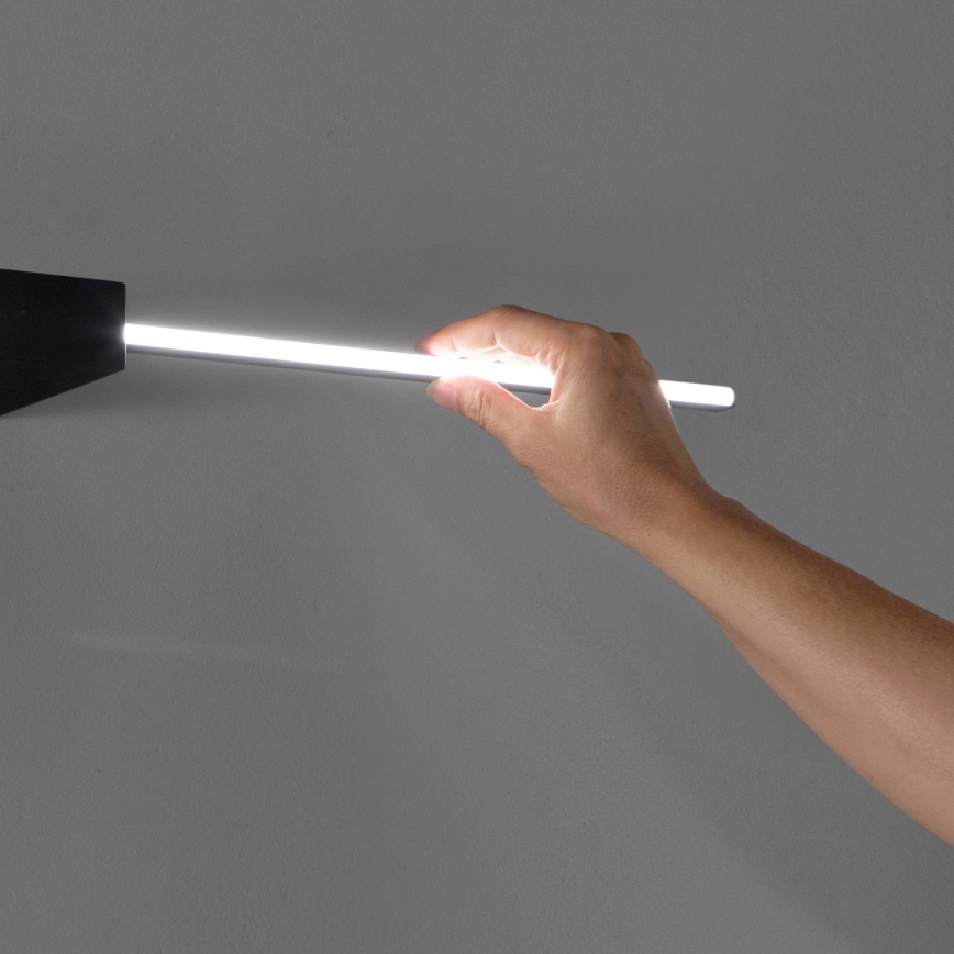 Ideal Lux - LED φωτιστικό για πίνακα THEO LED/12W/230V 75 cm CRI 90 μαύρο