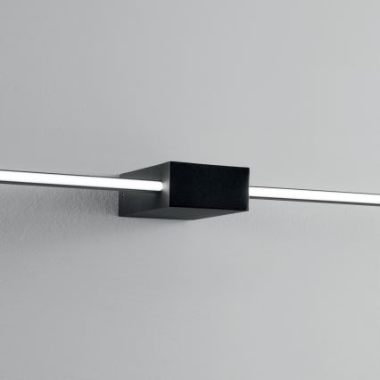 Ideal Lux - LED φωτιστικό για πίνακα THEO LED/12W/230V 75 cm CRI 90 μαύρο
