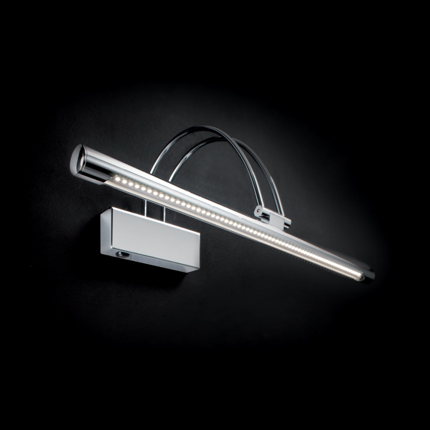 Ideal Lux - LED φωτιστικό για πίνακες BOW LED/8W/230V γυαλιστερό χρώμιο