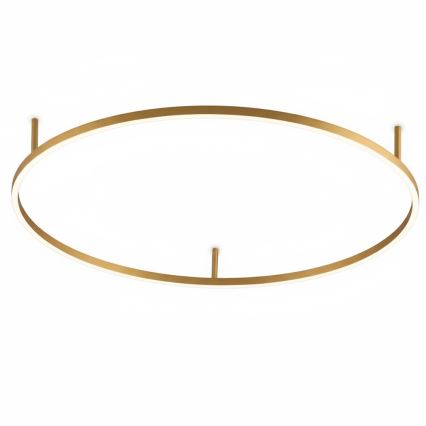 Ideal Lux - LED φωτιστικό οροφής ORACLE SLIM LED/53W/230V 4000K CRI 90 διάμ. 90 εκ. χρυσό