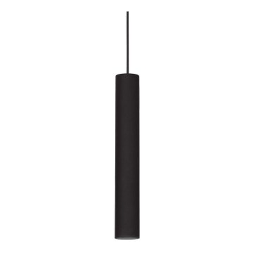 Ideal Lux - LED Κρεμαστό Φωτιστικό LOOK 1xGU10/7W/230V CRI 90 Ø 6 cm μαύρο