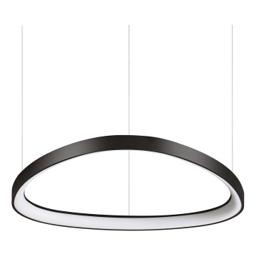 Ideal Lux - LED κρεμαστό φωτιστικό σε καλώδιο GEMINI LED/47W/230V 2700K διάμ. 61 cm CRI 90 μαύρο