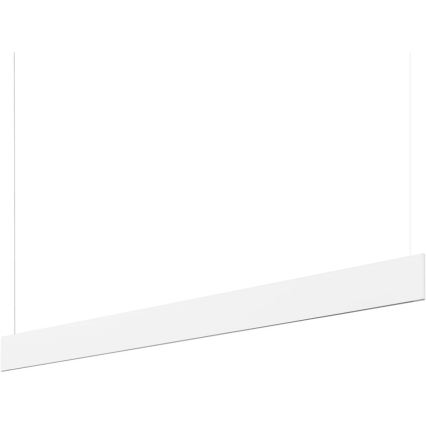 Ideal Lux - LED κρεμαστό φωτιστικό σε καλώδιο STEEL LED/24W/230V 3000K CRI 90 120 cm λευκό