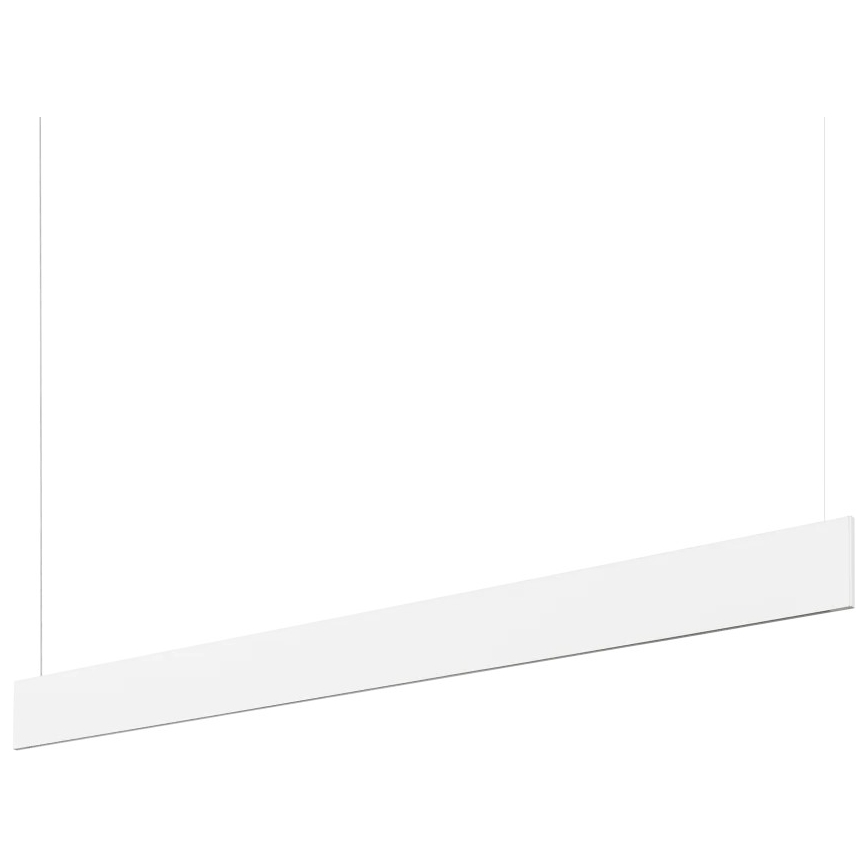 Ideal Lux - LED κρεμαστό φωτιστικό σε καλώδιο STEEL LED/24W/230V 3000K CRI 90 120 cm λευκό