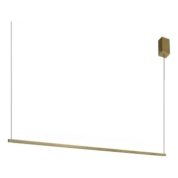 Ideal Lux - LED κρεμαστό φωτιστικό με καλώδιο ESSENCE LED/19W/230V 3000K CRI 90 ορείχαλκος