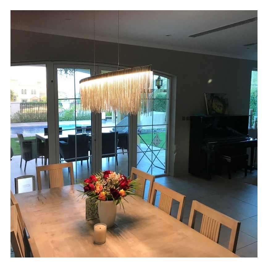 Ideal Lux - LED Κρεμαστό πολύφωτο VERSUS LED/43,2W/230V